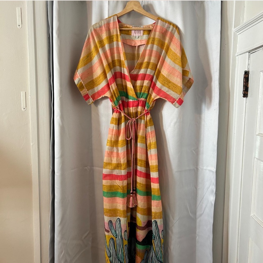 Scotch & Soda Multicolor Striped Maxi Dress